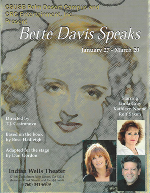 Bette Davis Speaks Kathleen Noone